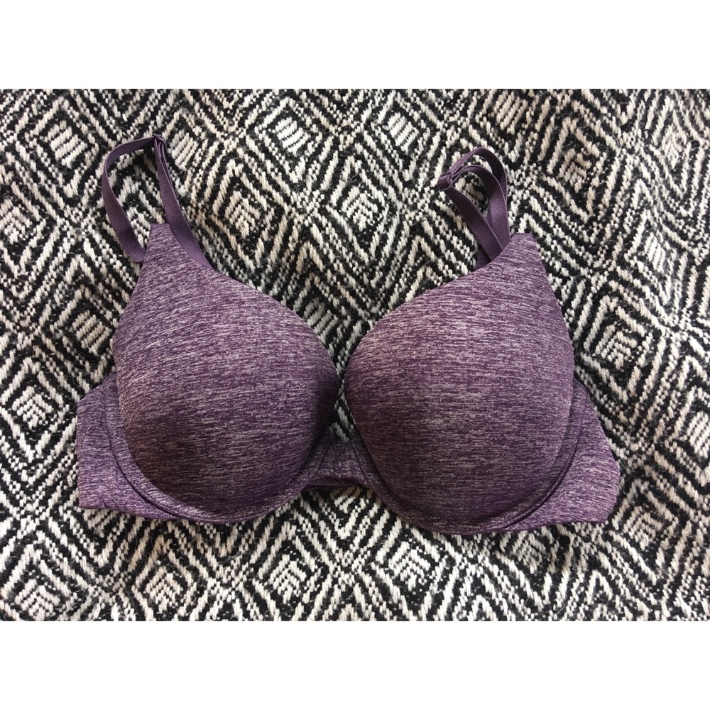 Victoria secret Purple and grey push up bra